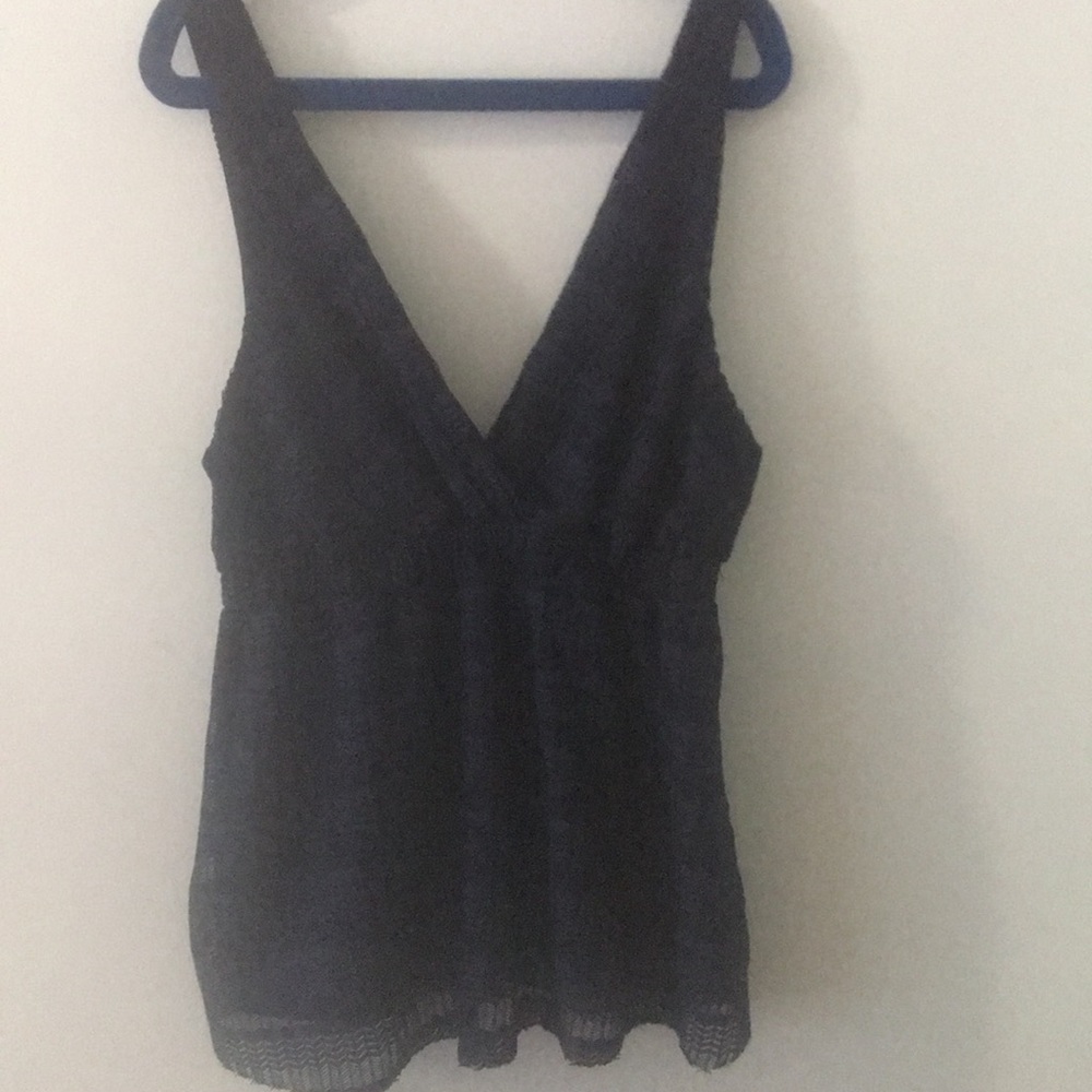 Blue tank top